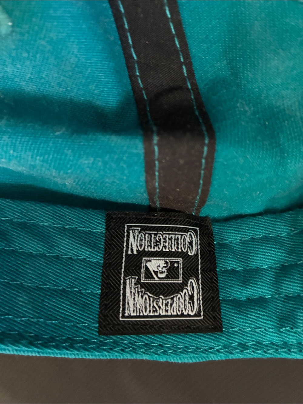47 Miami Marlins Teal Logo Adjustable Cap - Picture 7 of 10
